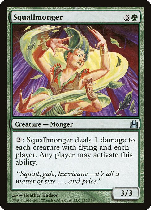 Squallmonger (173) - Commander 2011 - Game On