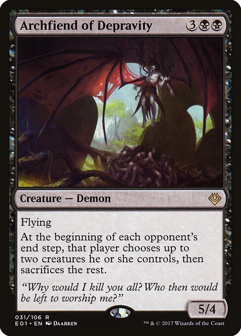 Archfiend of Depravity (31) - Archenemy: Nicol Bolas - Game On