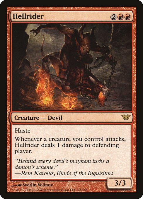 Hellrider (93) - Dark Ascension - Game On