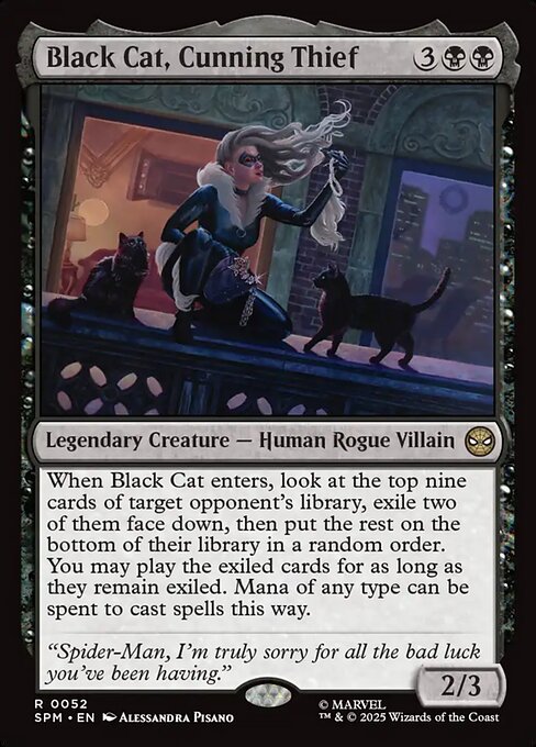 Black Cat, Cunning Thief (52) - Marvel's Spider-Man - Game On