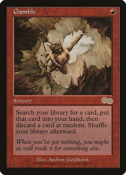 Gamble (188) - Urza's Saga - Game On