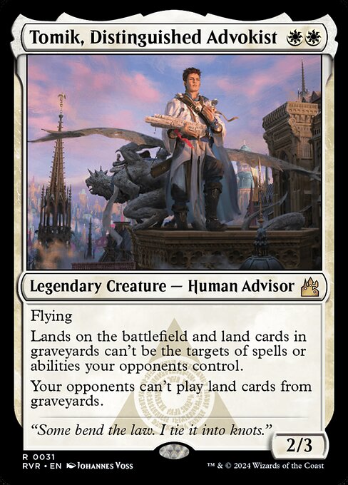 Tomik, Distinguished Advokist (31) - Ravnica Remastered - Game On
