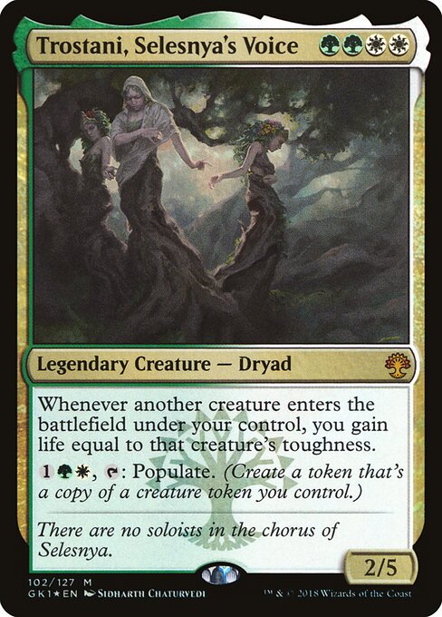Trostani, Selesnya's Voice (102) (Foil) - GRN Guild Kit - Game On