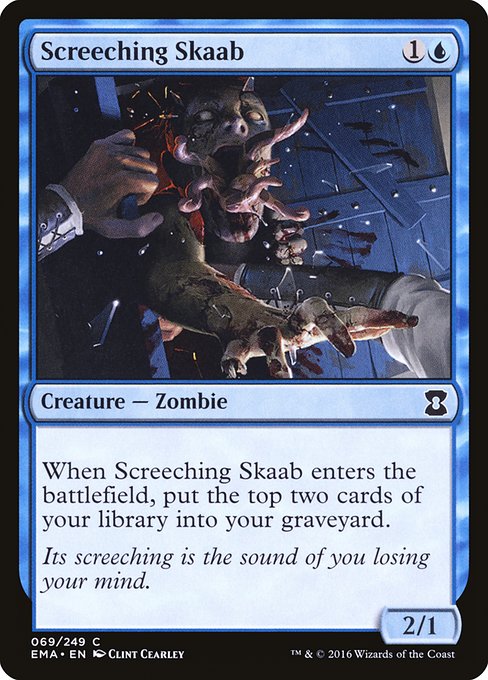 Screeching Skaab (69) (Foil) - Eternal Masters - Game On