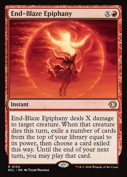 End-Blaze Epiphany (134) - Lorwyn Eclipsed - Game On