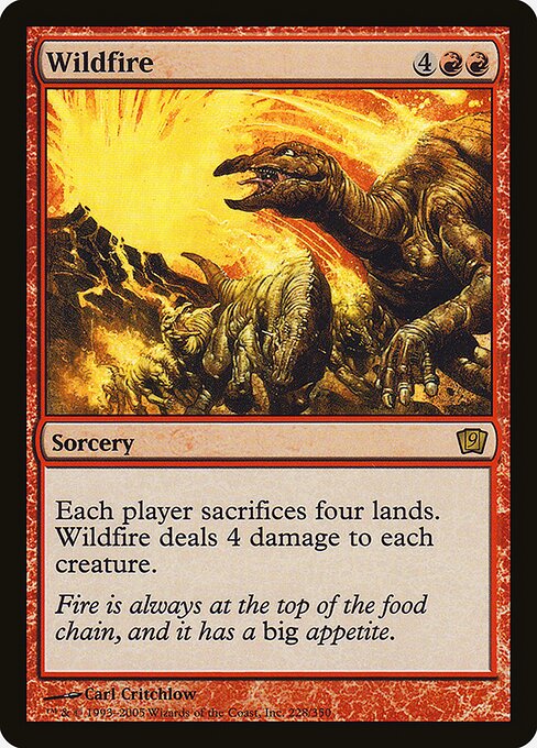 Wildfire (228★) - Ninth Edition - Game On