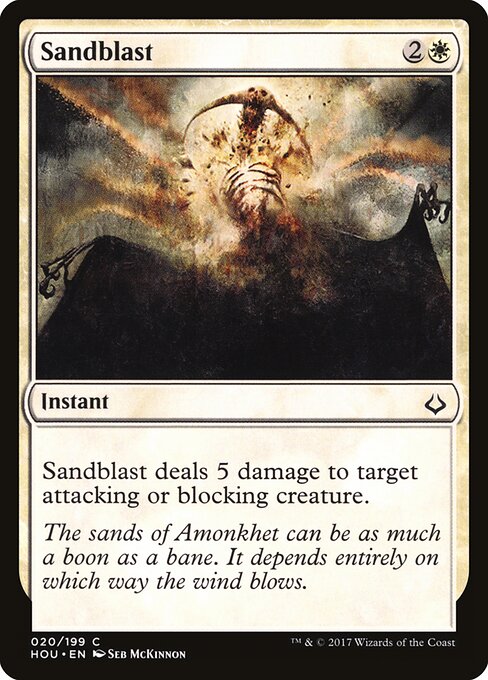 Sandblast (20) (Foil) - Hour of Devastation - Game On