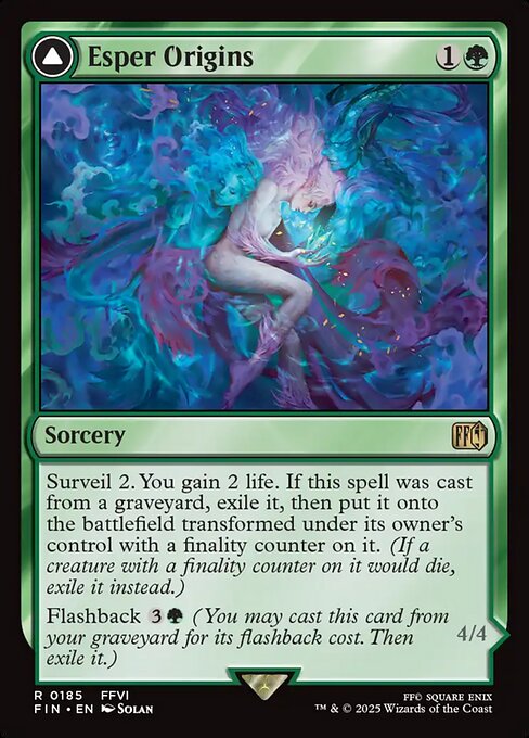 Esper Origins // Summon: Esper Maduin (185) (Foil) - Final Fantasy - Game On