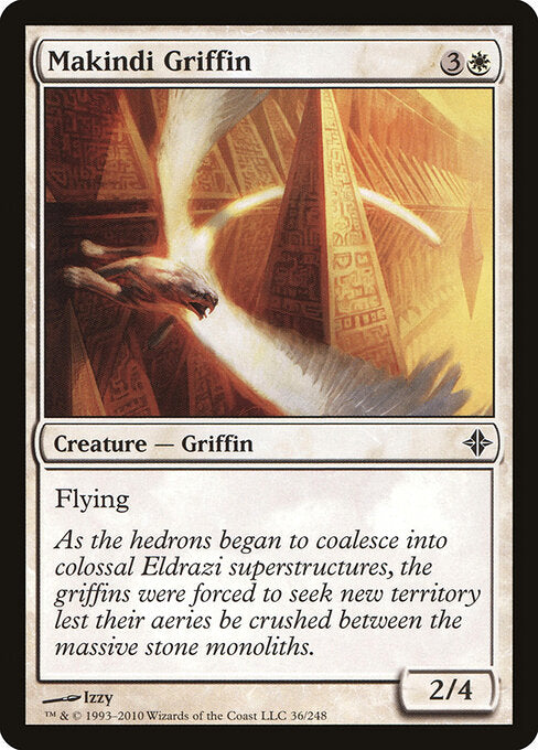 Makindi Griffin (36) (Foil) - Rise of the Eldrazi - Game On