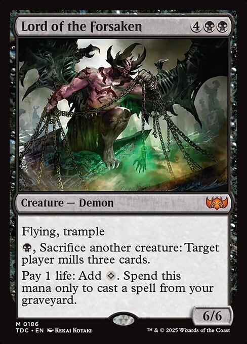Lord of the Forsaken (186) - Tarkir: Dragonstorm Commander - Game On