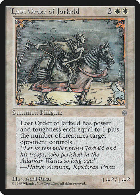 Lost Order of Jarkeld (43) - Ice Age - Game On