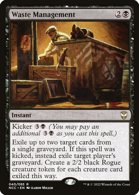 Waste Management (40) - New Capenna Commander - Game On