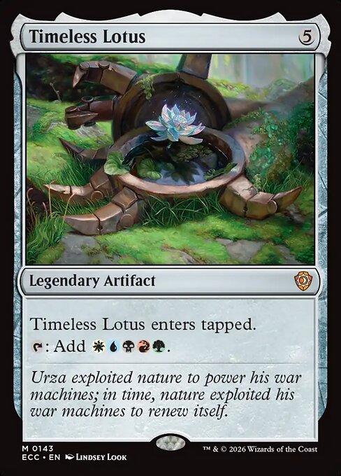 Timeless Lotus (143) - Lorwyn Eclipsed Commander - Game On