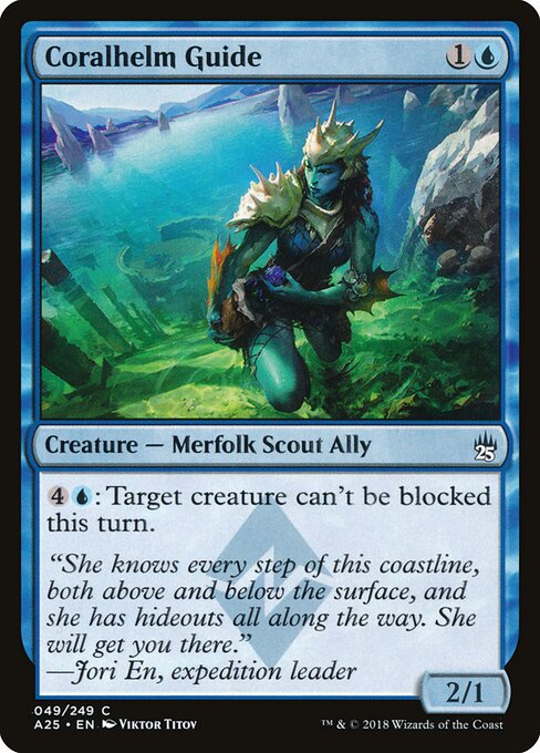 Coralhelm Guide (49) (Foil) - Masters 25 - Game On