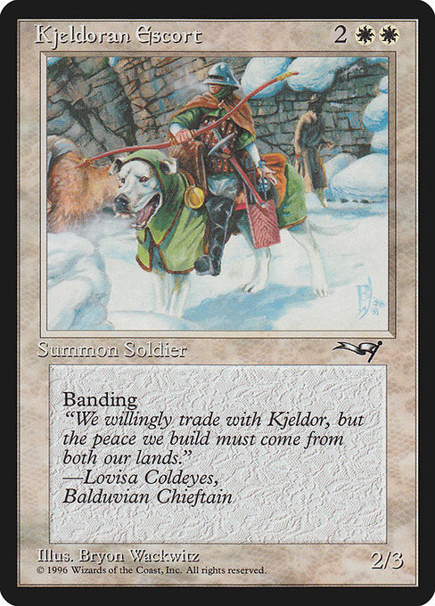 Kjeldoran Escort (7a) - Alliances - Game On