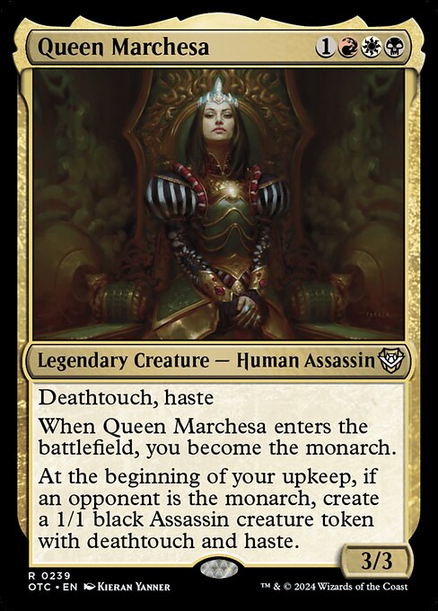 Queen Marchesa (239) - Outlaws of Thunder Junction Commander - Game On