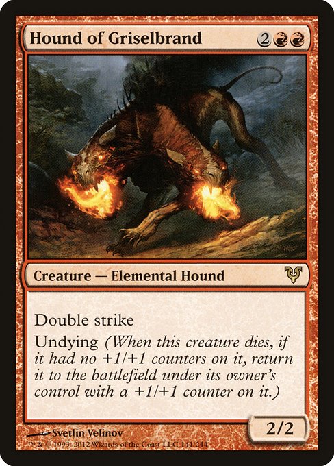 Hound of Griselbrand (141) - Avacyn Restored - Game On