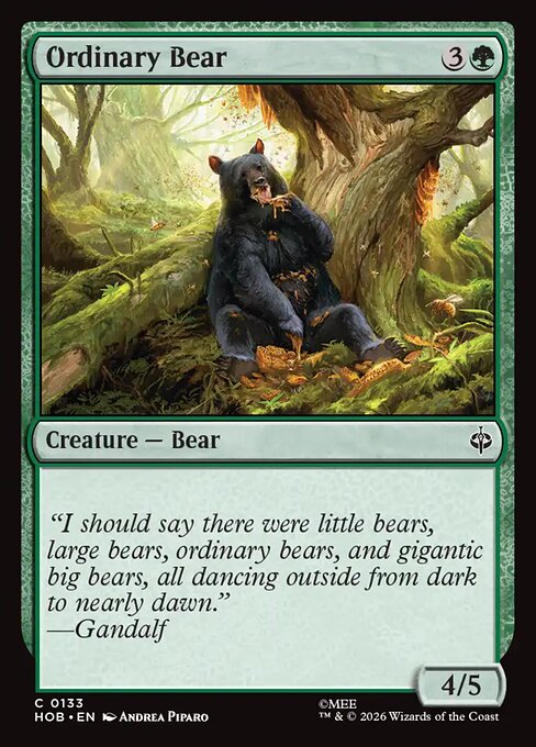 Ordinary Bear (133) - The Hobbit - Game On