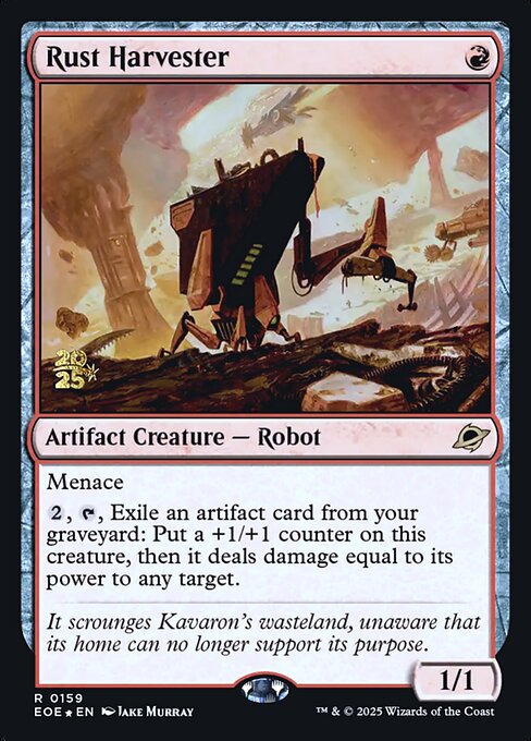 Rust Harvester (159s) (Foil) - Edge of Eternities Promos - Game On