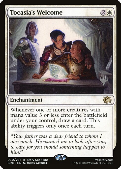 Tocasia's Welcome (30p) (Foil) - The Brothers' War Promos - Game On