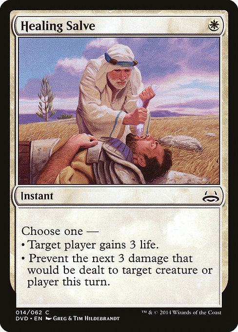 Healing Salve (14) - Duel Decks Anthology: Divine vs. Demonic - Game On