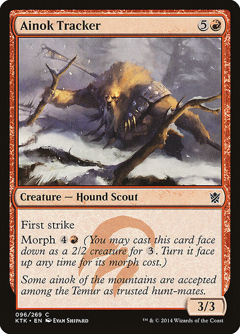 Ainok Tracker (96) (Foil) - Khans of Tarkir - Game On