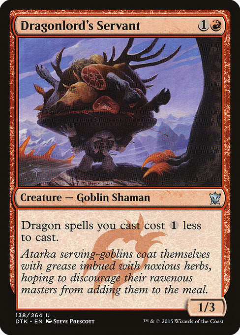 Dragonlord's Servant (138) (Foil) - Dragons of Tarkir - Game On