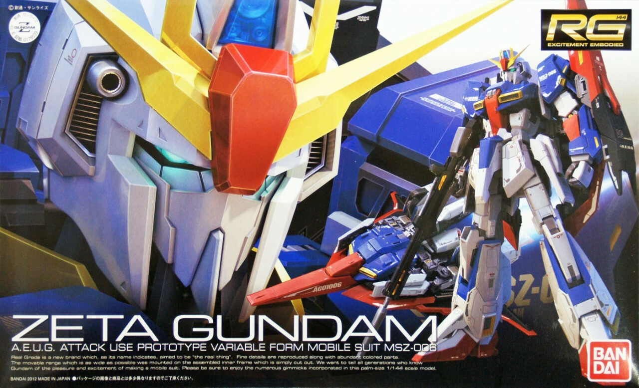 #10 Zeta Gundam "Z Gundam", RG 1/144 - Game On