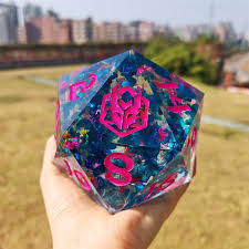 100mm Chonk D20 - Vapor Wave - Game On