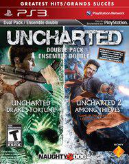 Uncharted & Uncharted 2 Dual Pack - Playstation 3 (Complete In Box) - Game On
