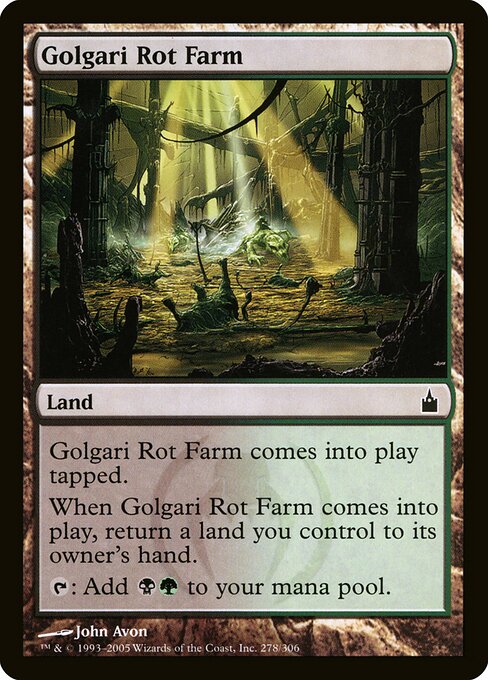 Golgari Rot Farm (278) - Ravnica: City of Guilds - Game On