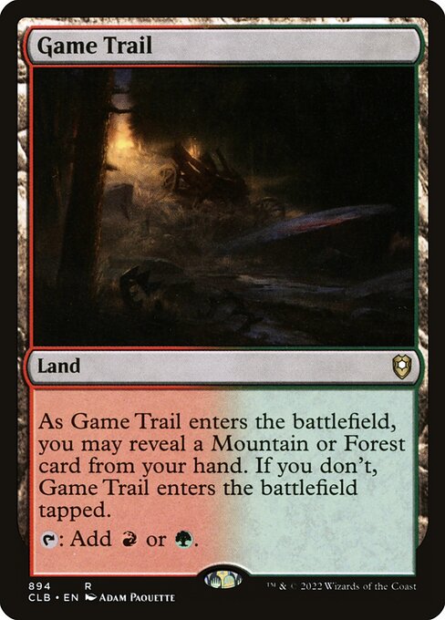 Game Trail (894) - Commander Legends: Battle for Baldur's Gate - Game On