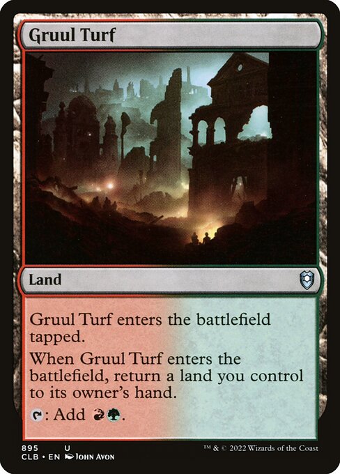 Gruul Turf (895) - Commander Legends: Battle for Baldur's Gate - Game On