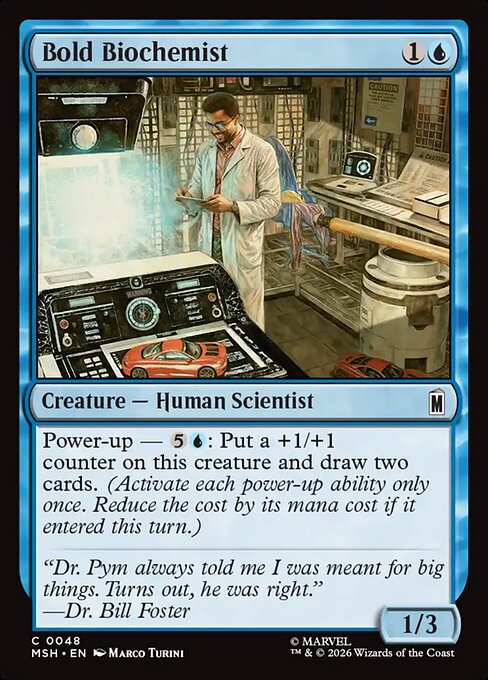 Bold Biochemist (48) (Foil) - Marvel Super Heroes - Game On