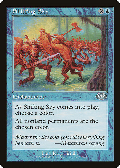 Shifting Sky (32) (Foil) - Planeshift - Game On