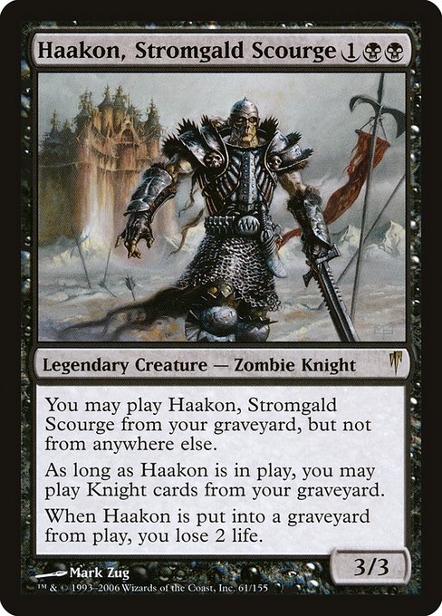 Haakon, Stromgald Scourge (61) - Coldsnap - Game On