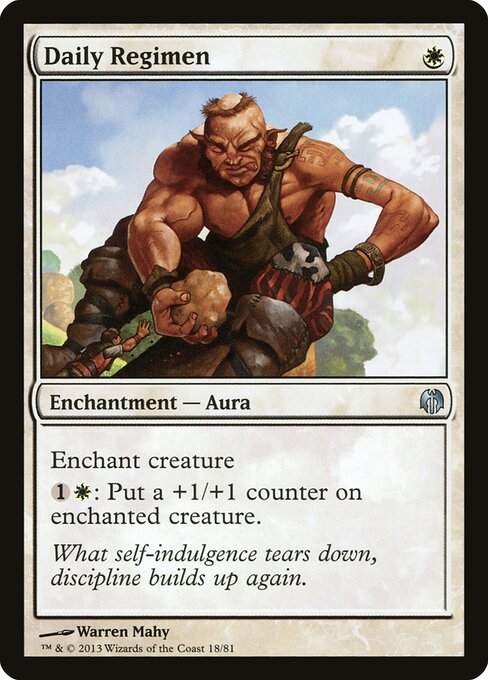 Daily Regimen (18) - Duel Decks: Heroes vs. Monsters - Game On
