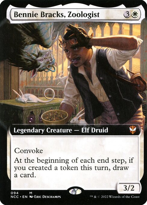 Bennie Bracks, Zoologist (94) - EXTENDED ART (Foil) - New Capenna Commander - Game On