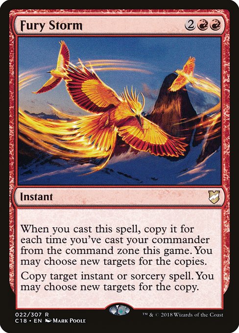 Fury Storm (22) - Commander 2018 - Game On