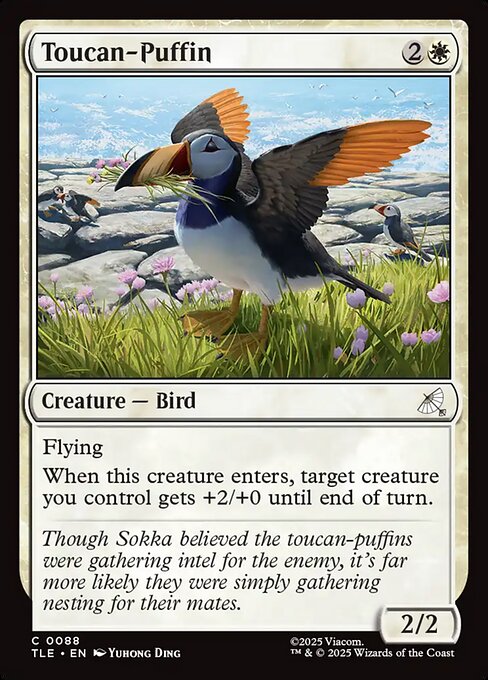 Toucan-Puffin (88) (Foil) - Avatar: The Last Airbender Eternal - Game On