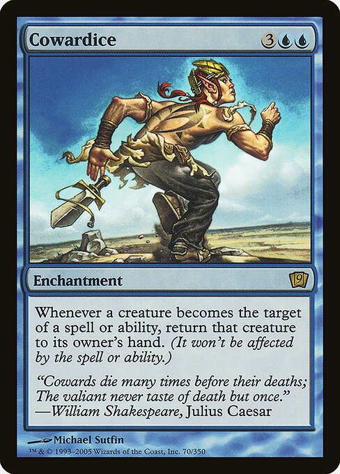 Cowardice (70★) - Ninth Edition - Game On