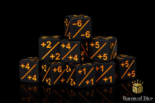 1/1 Counters - Matte Black - 10ct - Game On