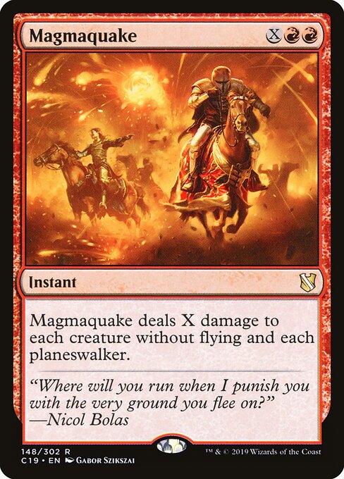 Magmaquake (148) - Commander 2019 - Game On