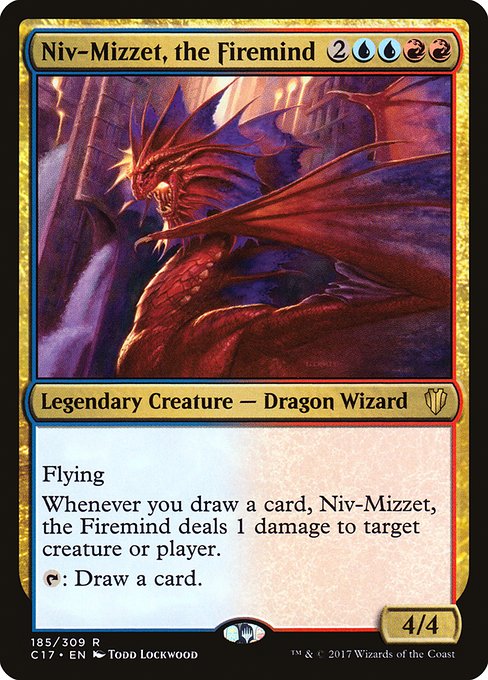 Niv-Mizzet, the Firemind (185) - Commander 2017 - Game On