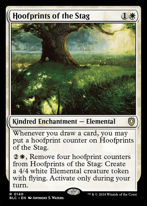 Hoofprints of the Stag (140) - Bloomburrow Commander - Game On