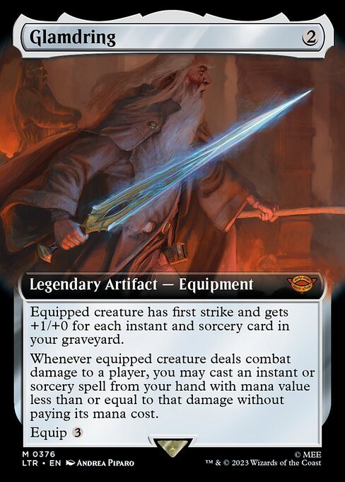 Glamdring (376) - EXTENDED ART - The Lord of the Rings: Tales of Middle-earth - Game On