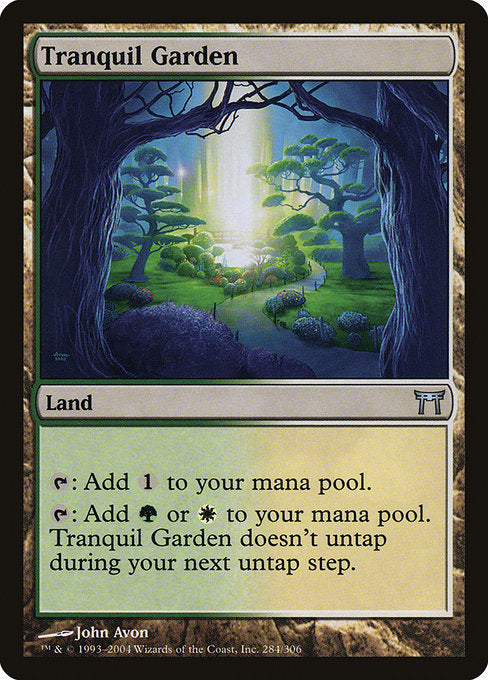 Tranquil Garden (284) - Champions of Kamigawa - Game On