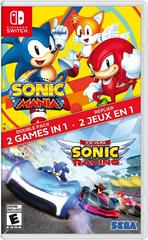 Sonic Mania + Team Sonic Racing Double Pack - Nintendo Switch (Complete In Box) - Game On