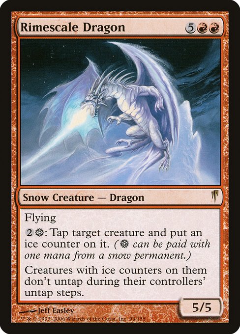 Rimescale Dragon (95) - Coldsnap - Game On