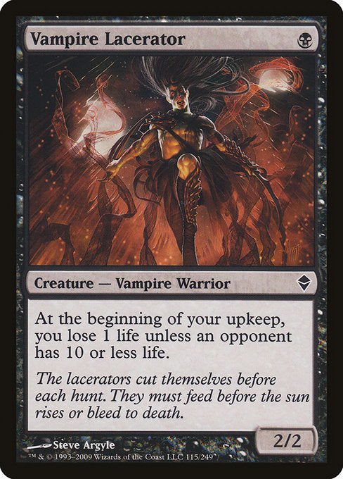 Vampire Lacerator (115) (Foil) - Zendikar - Game On